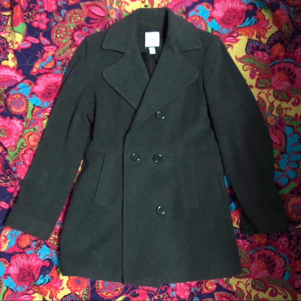 Wool pea coat